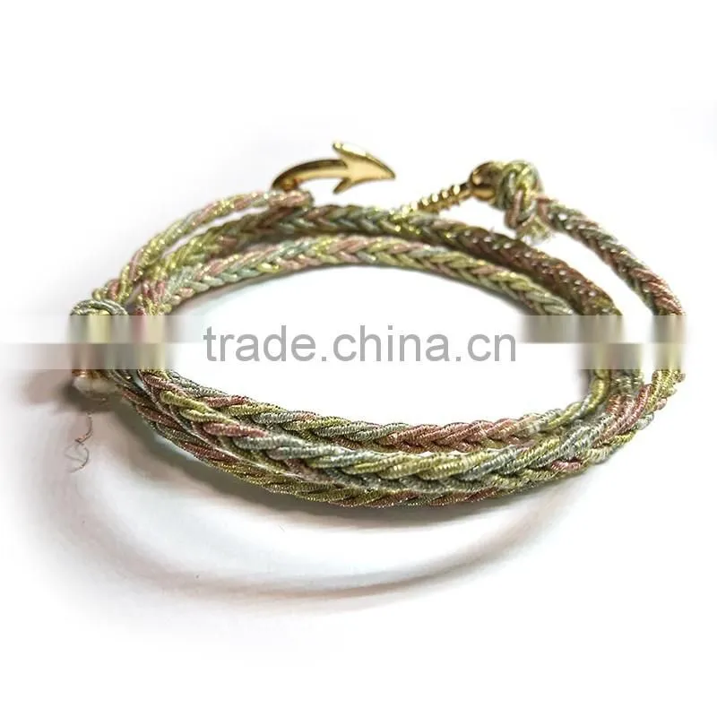 diy charms infinity bracelet fashion bracelets fish hook bracelet leather bracelet for couple