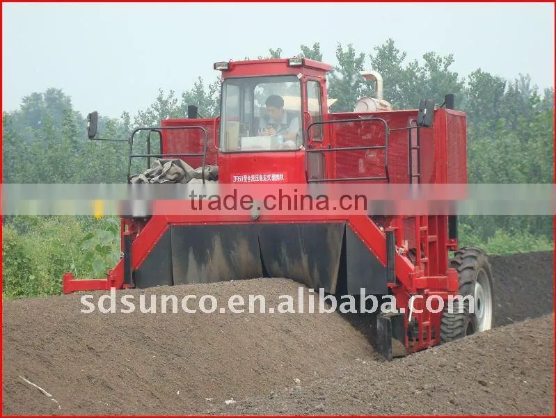 Compost Turner organic waste composting machine