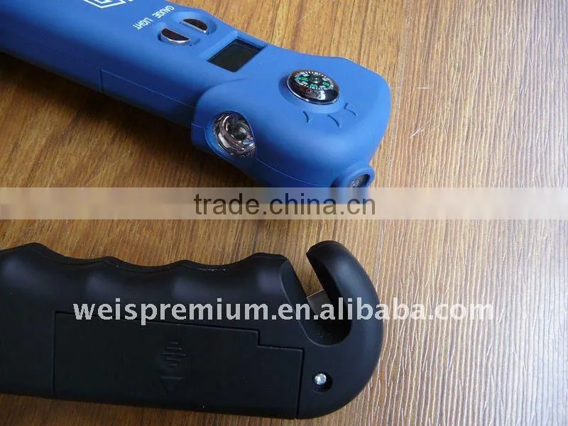 Promotional useful emergency 5 in 1 Digital Tire Gauge