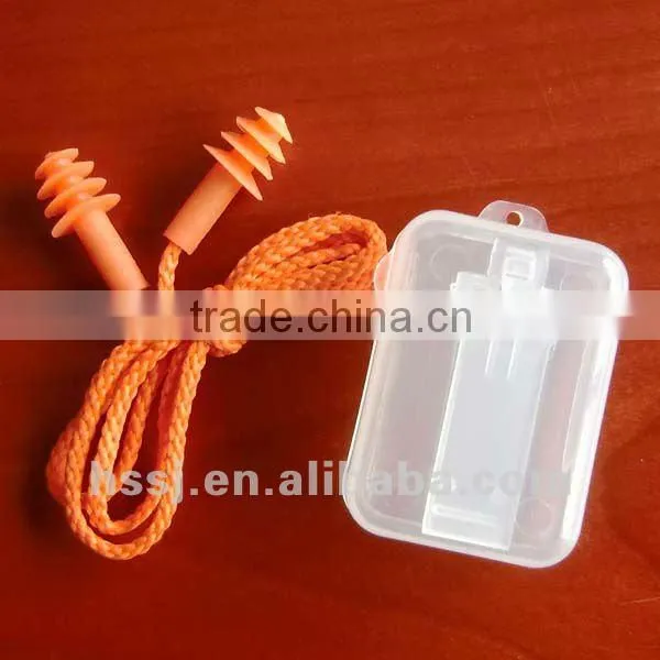 2016 hot selling ear plugs 100% soft PU foam ear plugs safety foam ear plugs in Cylinder (SNR:33db)