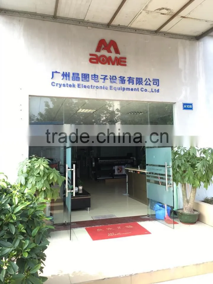 small size print and cut machine sticker cut plotter machine PC-750 from Crystek