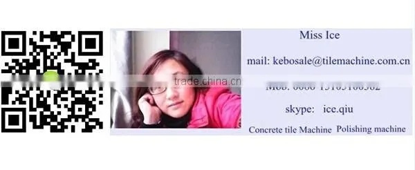KB-125E/400 cement monolayer tile making machine