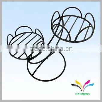 China supplier high quality wholesale antique fancy decorative metal garden corner flower pot stand for wedding