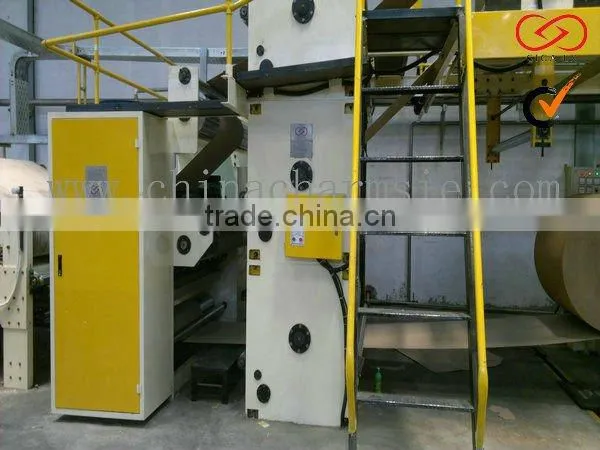 GIGA LXC Automatic Corrugated Cardboard Glue Machine to Make Cardboard Gluing Boxes