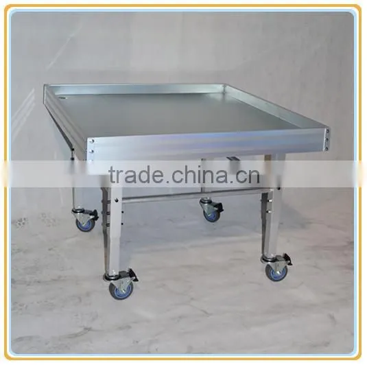 stainless steel outdoor table, plant fostering table, nursery fostering stand