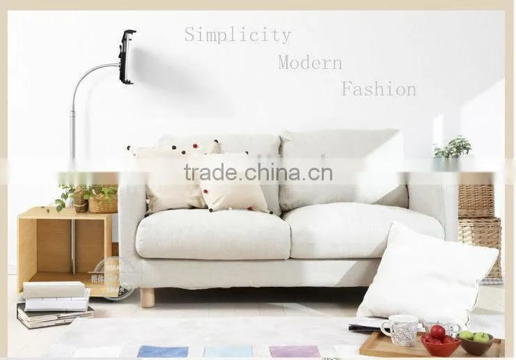360 rotating Aluminum tablet stand, for ipad stand for bed