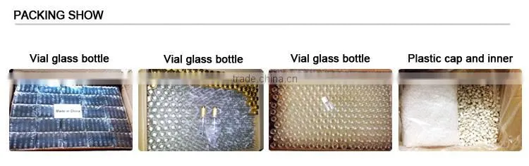 10ml amber glass vial for sample