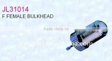 Bulkhead F female connector