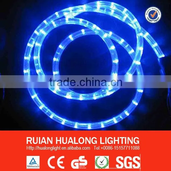 led tube remote control dimmable led rope light 2wires/3wires led neon flex rope light