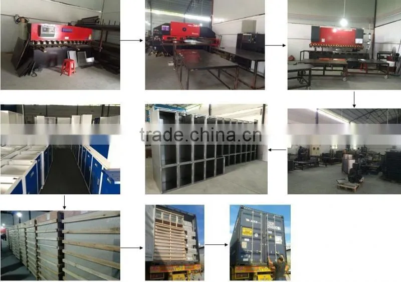 School physics lab metal lab bench