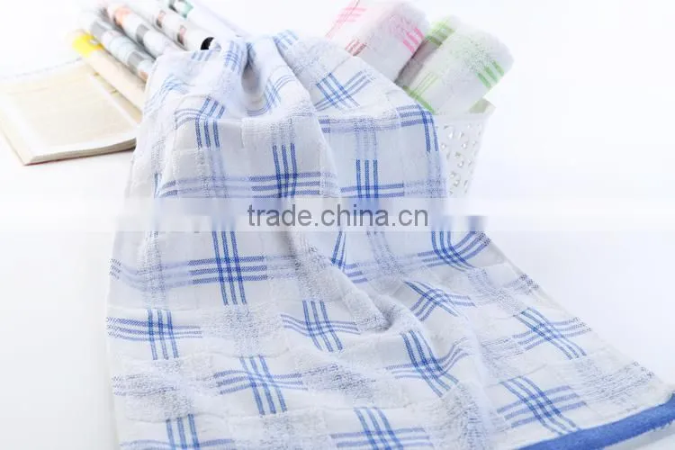 high quality 100% cotton face towel supplier in China