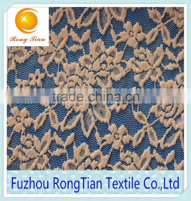 Wholesale nobility white embroidery lace fabric for marriage