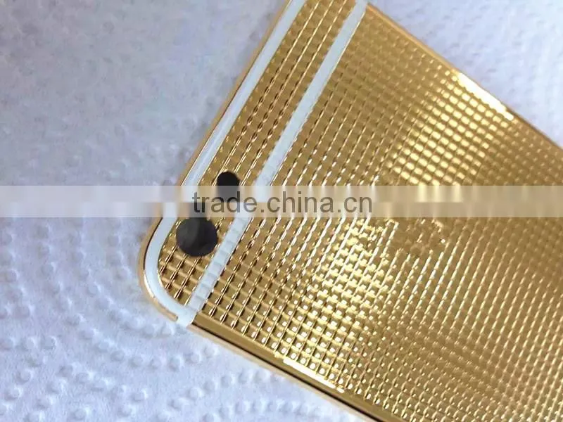 For iPhone 6 6 plus Luxury 24ct Gold Electroplating Housing Cover(Limited Edition)