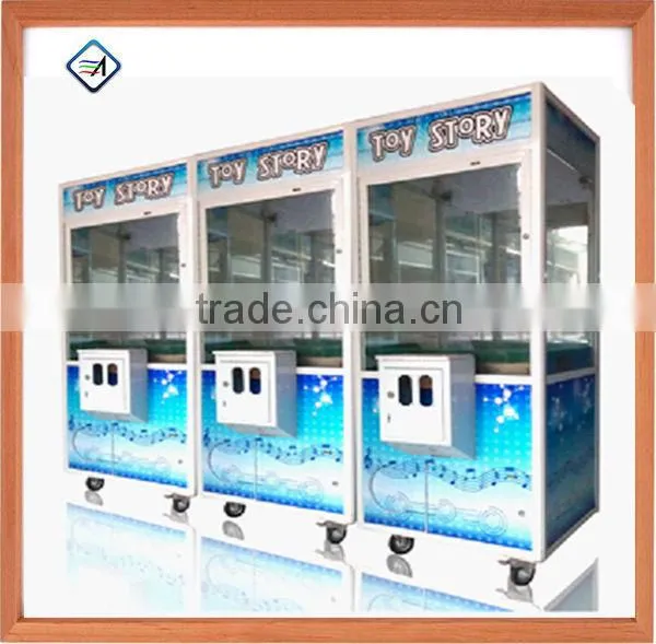 Coin Operated Arcade Gift Prize Crane Claw Game Machine for Kids