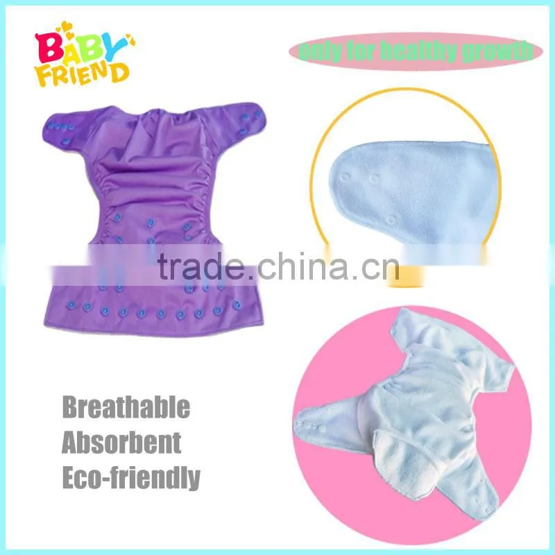 Adjustable Reusable Babyfriend Baby Cloth Diaper Nappy