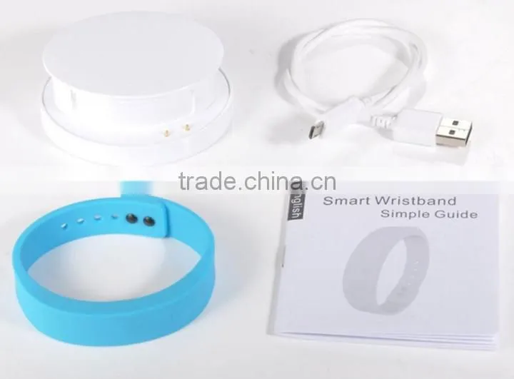 2014 New Fashion Sports Smart Wristband Intelligent Bluetooth Wearable Device With Incoming Call Reminder