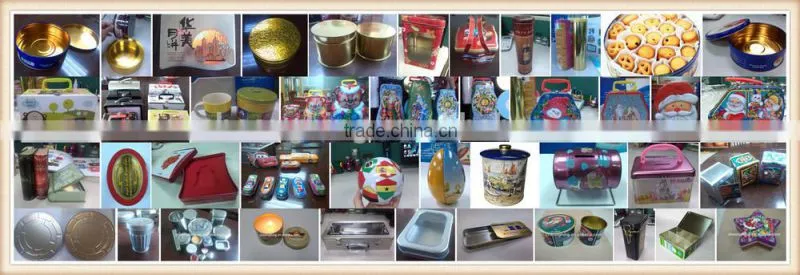 Gift window tin box