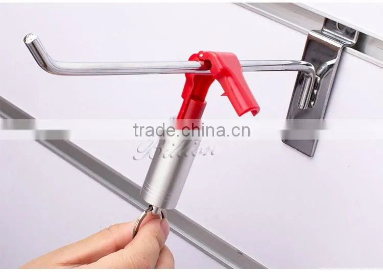 Anti-Theft Display Security Hook Lock Single Rod display Security hook stop lock