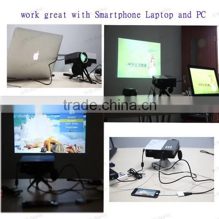 GM50 New arrival Portable multimedia projector mini video Projector home theater HDMI VGA AV SD LED Projector cube projector