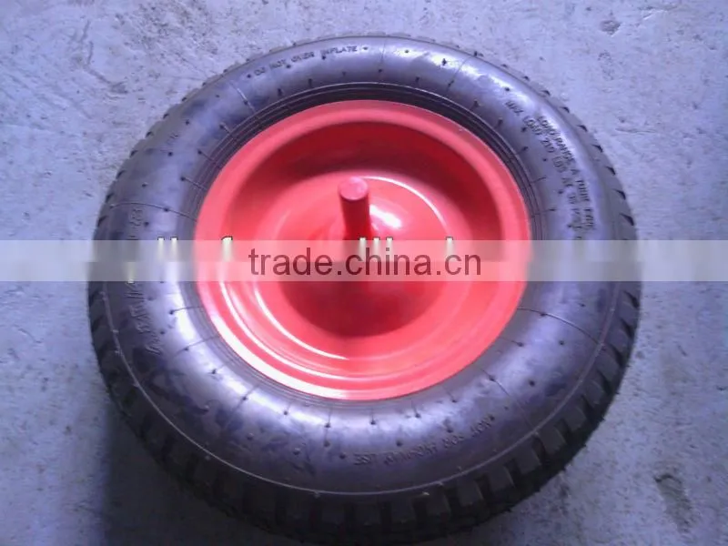 rubber Pneumatic wheel 4.00-8