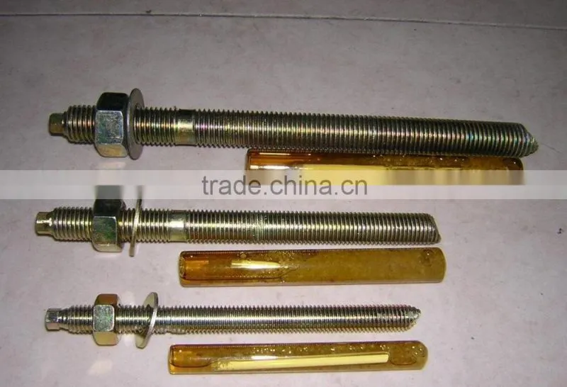 stainless steel chemical anchor