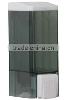 Hotel wall mount plastic black soap dispenser