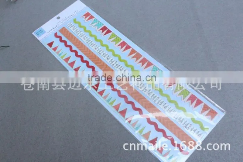 High quality Les Decoration Self-adhesive Lace Sticker