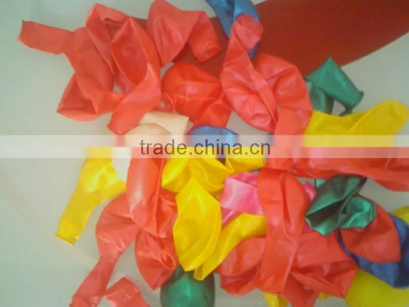 2012 fashion latex metallic heart balloons