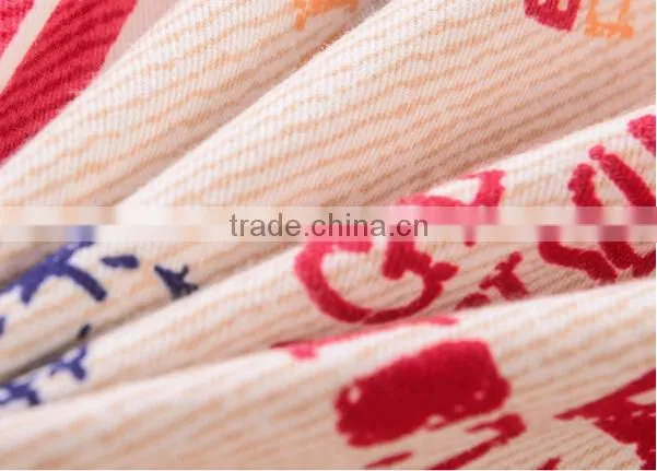 wholesales thicken reactive printing 100% pure comforter sets