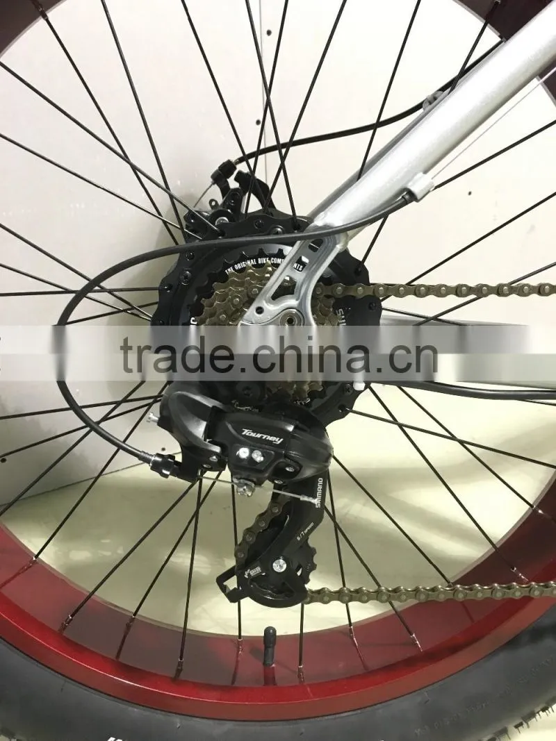 fat tire electric bicycle with 350w-8fun bafang motor