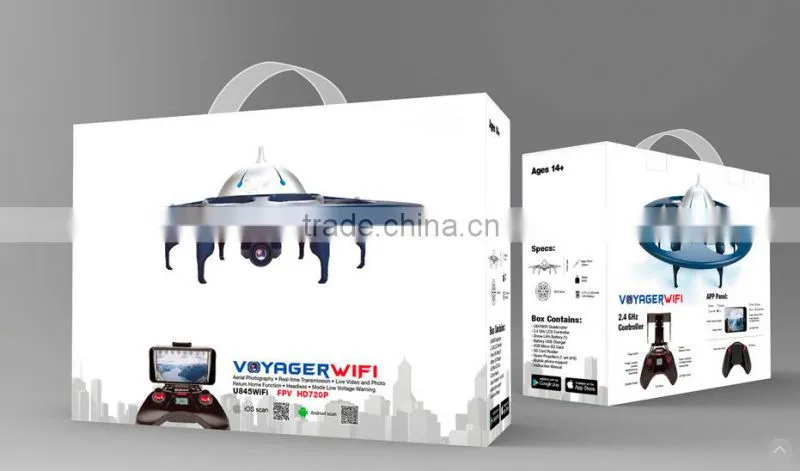 4CH 6 axis Headless rc quadcopter with HD camera WIFI FPV Drone