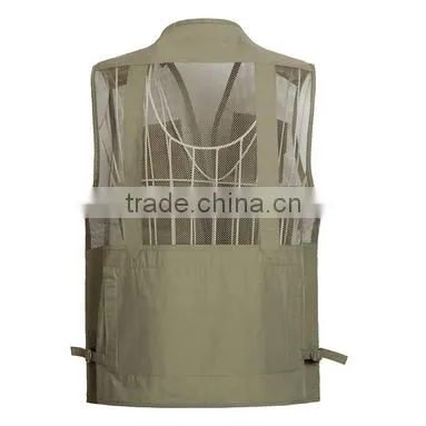 Sleeveless for men fishing vest