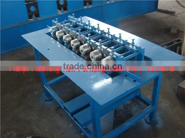 Double edge steel edging machine