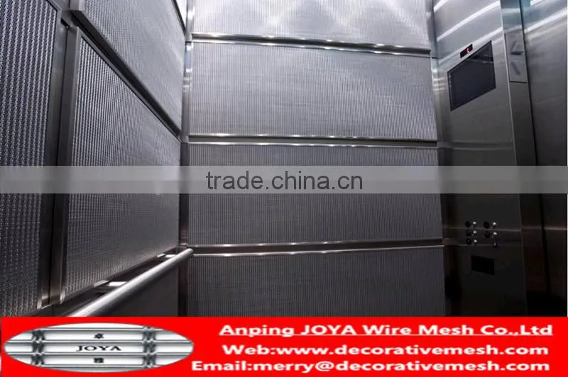 decorating design mesh materials elevator cladding