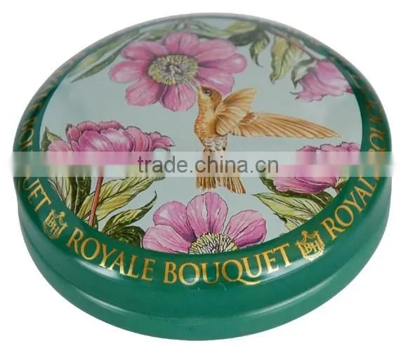 customized factory price round soap box/small soap box/soap tin box