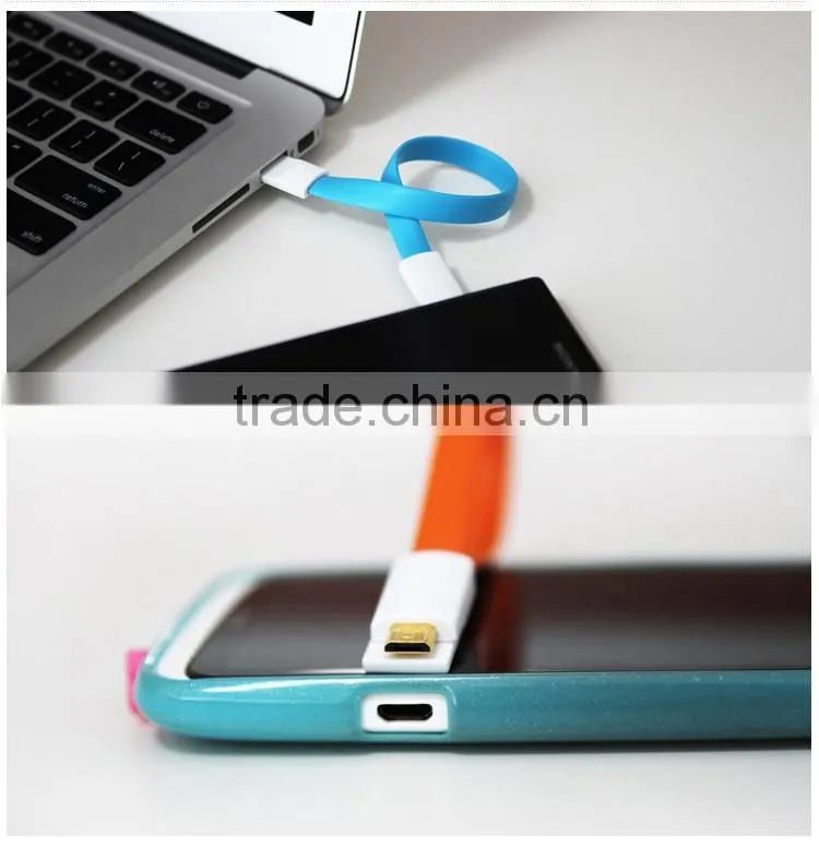 2014 new arrived new style super-speed colored micro USB cable