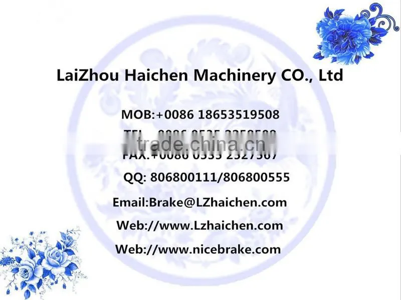 HAICHEN Original quality buyers preferred brake disc OE:98735240101