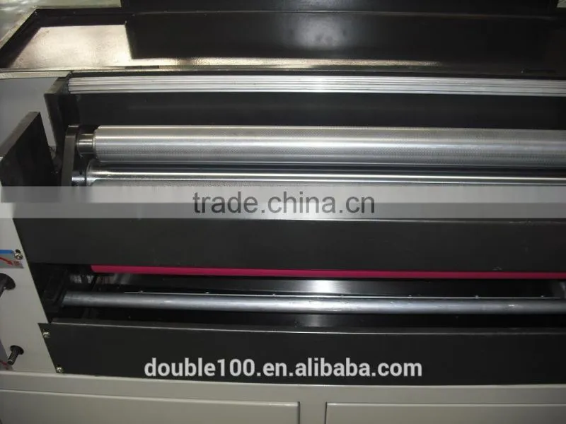 China biggest manufacture 650mm multi rollers embossing lamination machine for photo paper