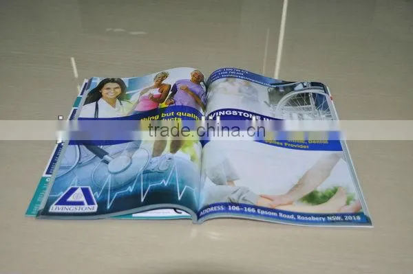 2013 hard cover promtional product tracts printing in Guangzhou