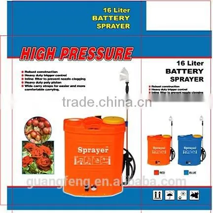 electric manual portable hand pump NEW 18L 2in1 hand battery sprayer