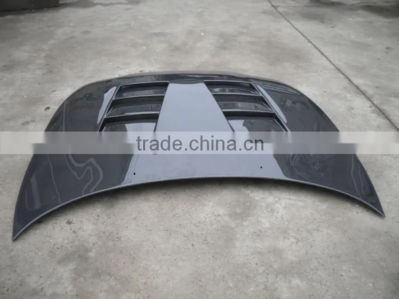 For supra mk5 ts style carbon fiber bonnet hood