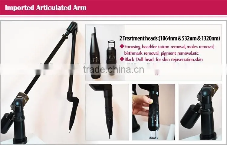 High quality professional tattoo removal q-switch laser