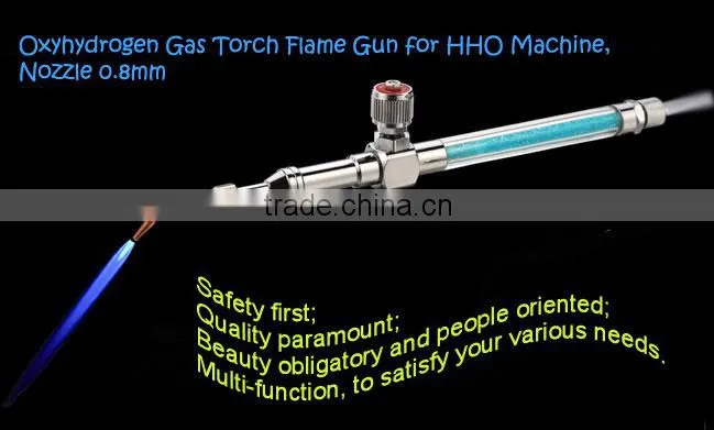 Oxyhydrogen Gas Torch Flame Gun for HHO Machine, Nozzle 0.3mm