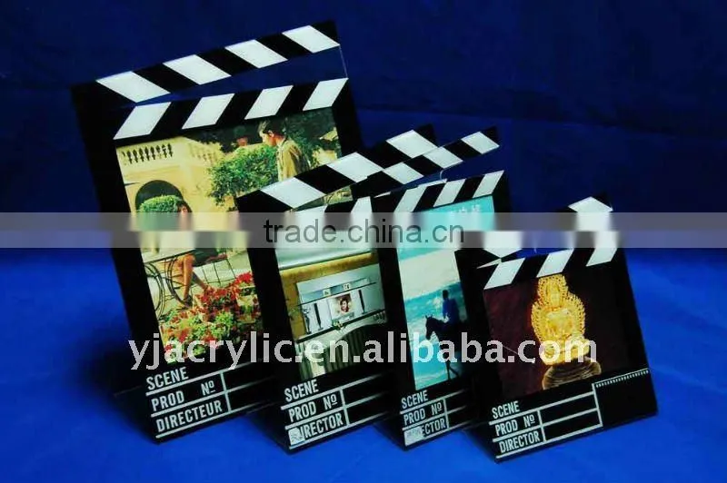 acrylic 2 x 6 photo booth strip frames