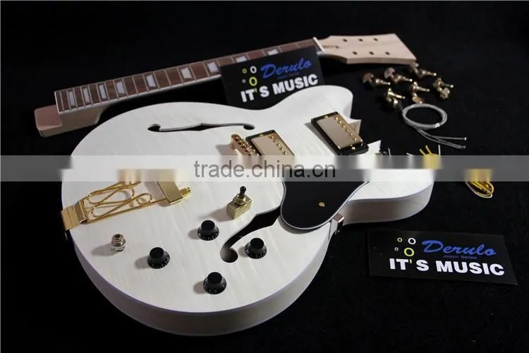 Alibaba Wholesale Made In China Custom Design Unfinished Diy Guitar Kit