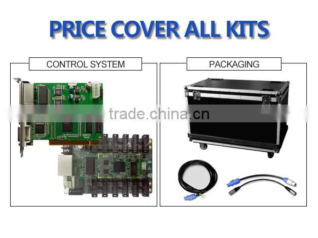 full color easy install crystal-clear led outdoor video display boards for football stadium