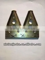 Combine harvester knife section