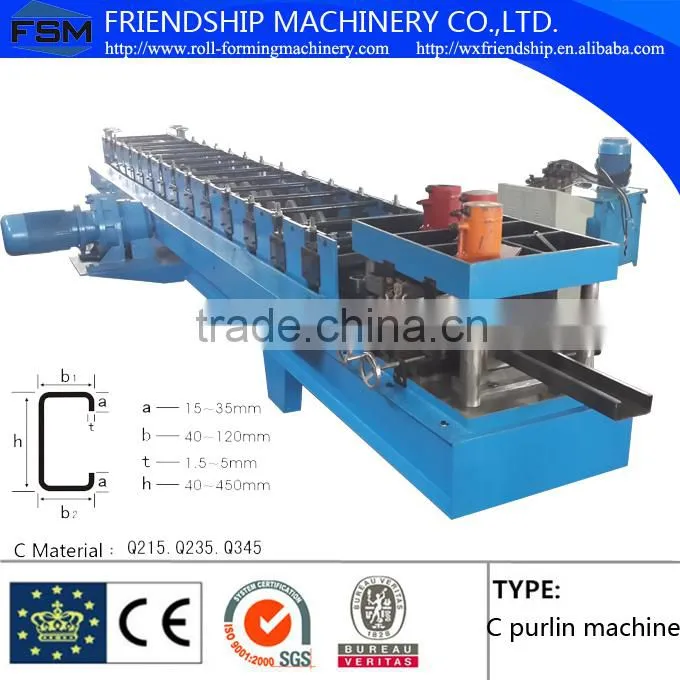 C Profile Purlin Production line