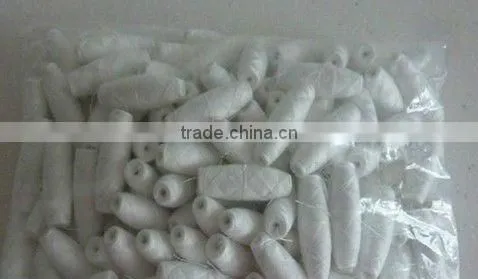 100% "NO SHRINKAGE" Multihead Embroidery schiffli bobbin thread