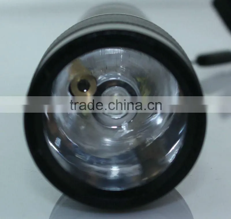Big power LED and 1pc laser Aluminum flashlight